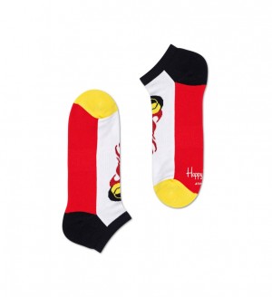 Happy Socks Turn Flame Low Socken Unisex Mehrfarbig | Schweiz 38527QBAC