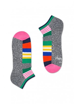 Happy Socks Turn Multi Stripe Low Socken Unisex Mehrfarbig | Schweiz 41293ASQF