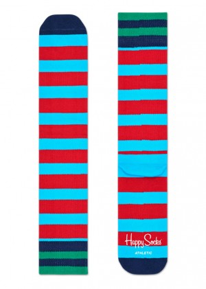 Happy Socks Turn Stripe Socken Unisex Türkis | Schweiz 98704VBZY