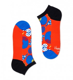 Happy Socks Turn Yin Yang Dot Low Socken Unisex Rot | Schweiz 74359BHWY