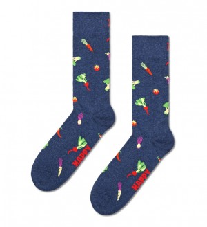 Happy Socks Veggie Socken Unisex Navy | Schweiz 68042ROZY