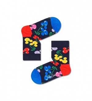 Happy Socks Very Cherry Mickey Socken Kinder Navy | Schweiz 70465TXFV