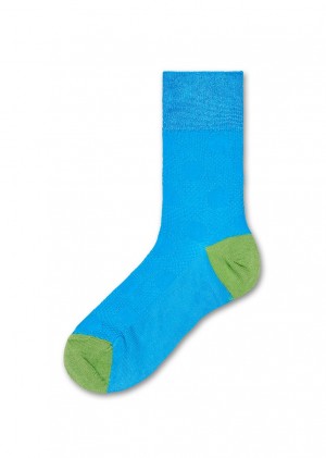 Happy Socks Viktoria Crew Socken Unisex Blau | Schweiz 67041COPL