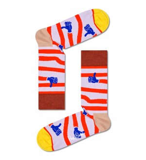 Happy Socks Yaaay Socken Unisex Helllila | Schweiz 45902XKUD