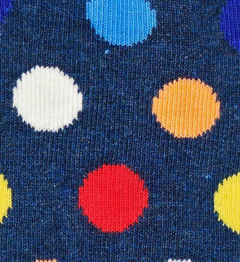 Happy Socks 2-Pack Big Dot Anti-Slip Socken Kinder Blau | Schweiz 54786TVBH