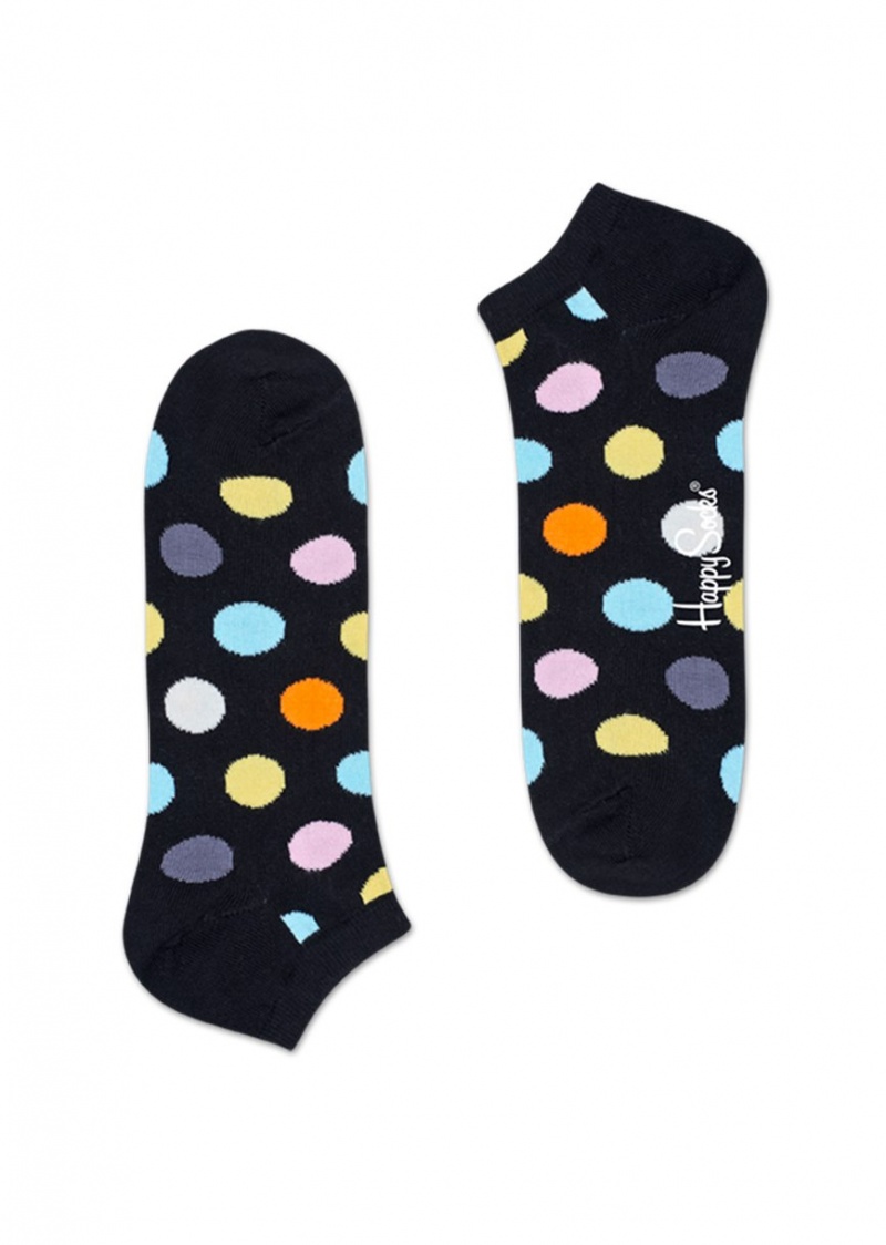 Happy Socks 2-Pack Big Dot Low Socken Unisex Schwarz | Schweiz 84370BGKM