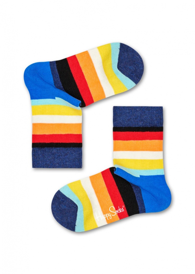 Happy Socks 2-Pack Big Dot Socken Kinder Schwarz | Schweiz 30759HNTM