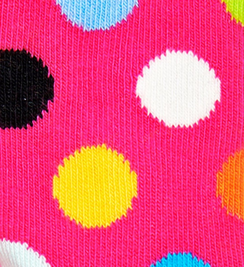 Happy Socks 2-Pack Big Dot Socken Kinder Rosa | Schweiz 28134OVFU