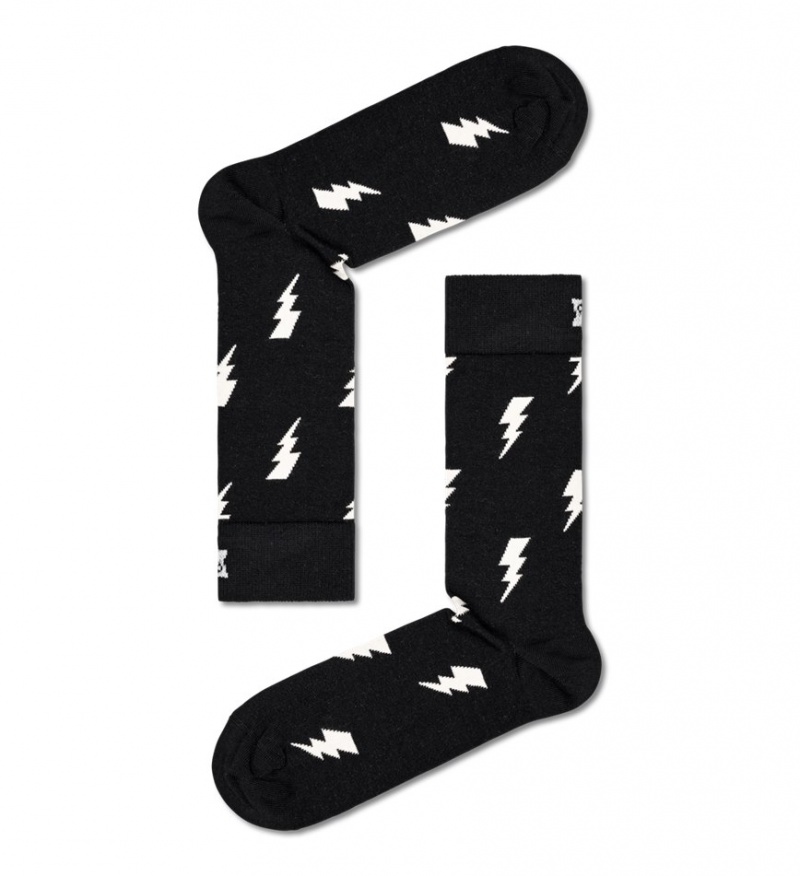 Happy Socks 2-Pack Blast Off Burger Socks Gift Set Unisex Schwarz | Schweiz 45876HELF