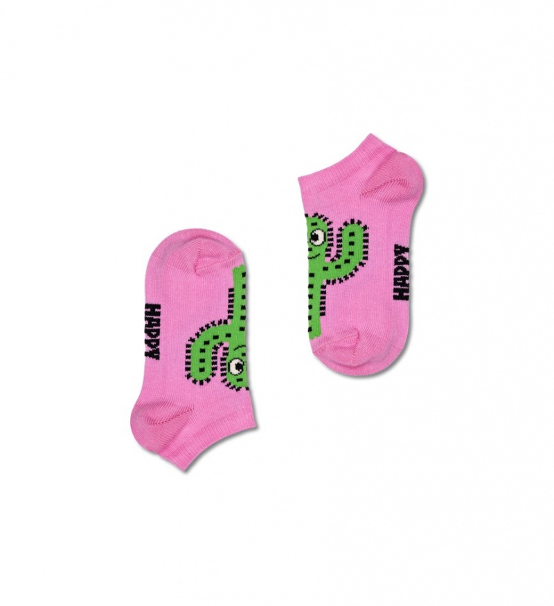 Happy Socks 2-Pack Cactus Low Socken Kinder Rosa | Schweiz 24365SYBH