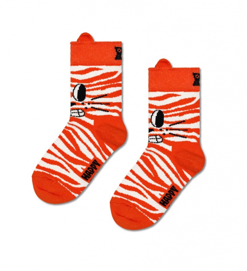 Happy Socks 2-Pack Cat & Dog Socken Kinder Weiß | Schweiz 50691EVHU