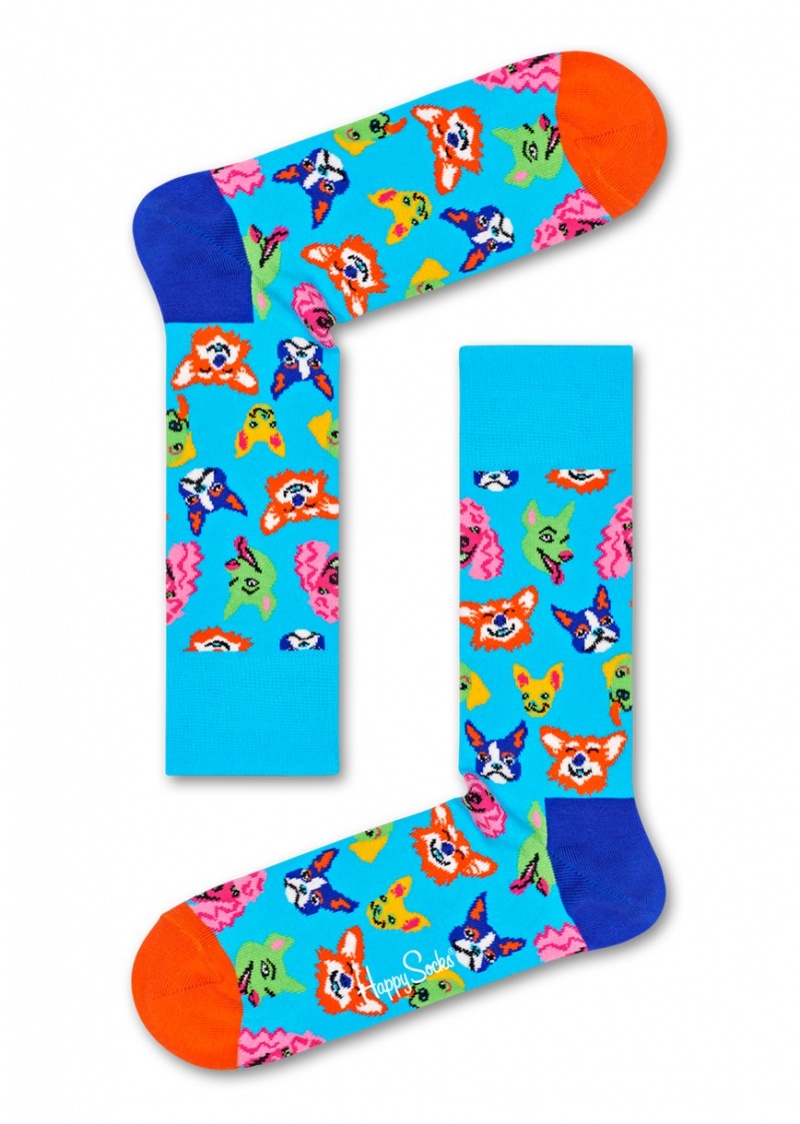 Happy Socks 2-Pack Dog Gift Set Unisex Türkis | Schweiz 67418CEXR