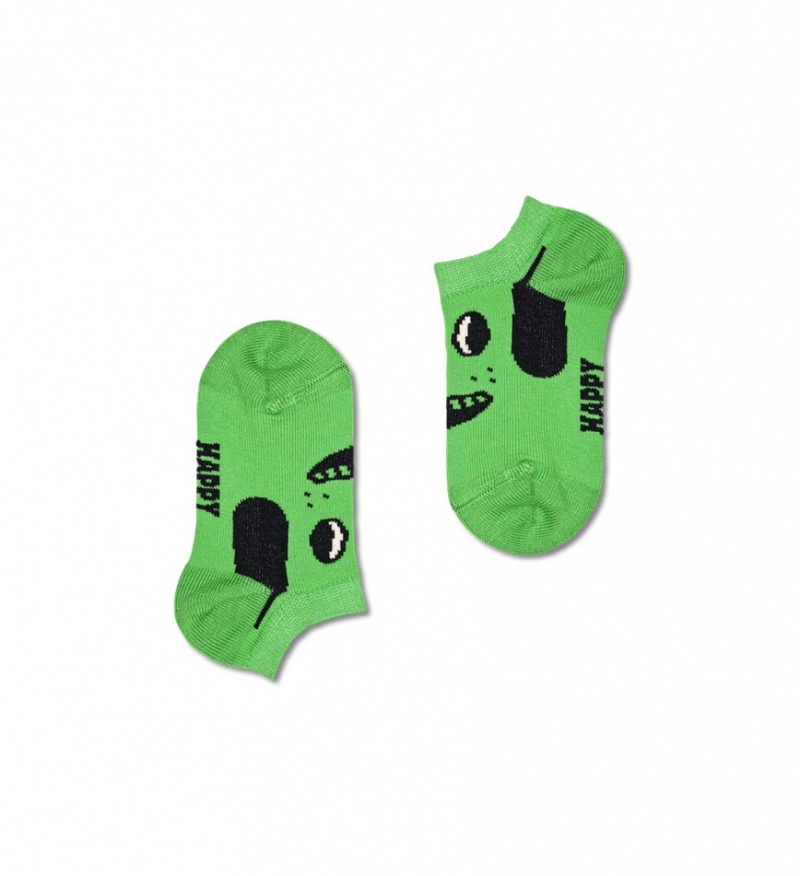 Happy Socks 2-Pack Dog Low Socken Kinder Grün | Schweiz 49815MPYC