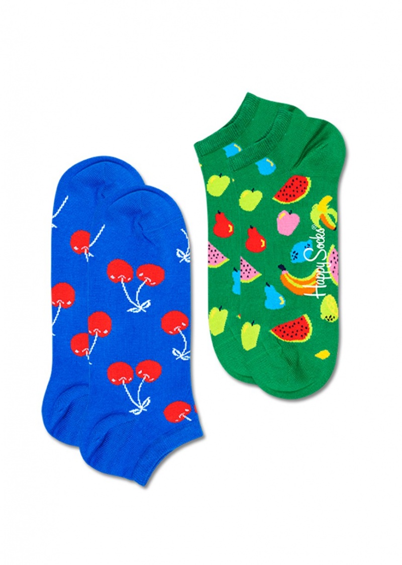 Happy Socks 2-Pack Fruit Low Socken Unisex Mehrfarbig | Schweiz 89714DEHF