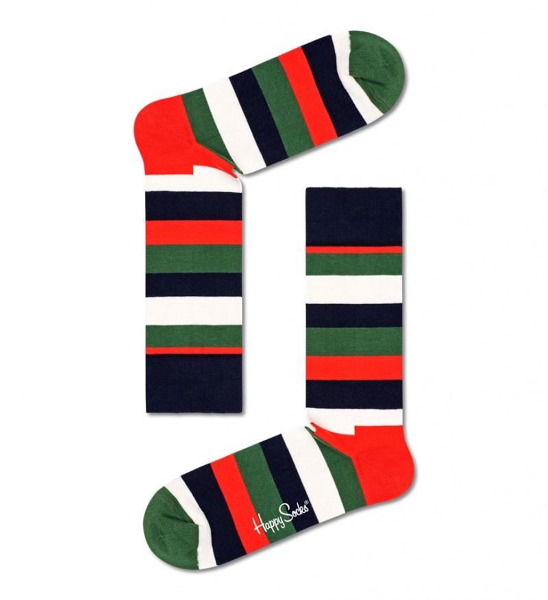 Happy Socks 2-Pack Gingerbreat Cookies Socks Gift Set Unisex Navy | Schweiz 42915QRMB