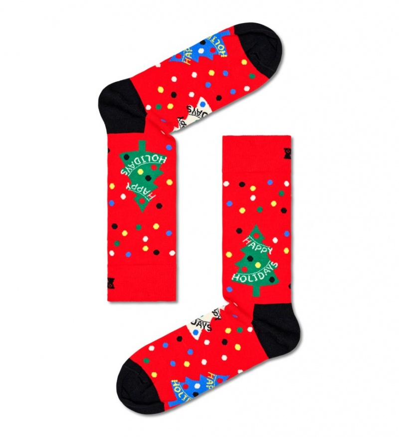 Happy Socks 2-Pack Happy Holidays Socks Gift Set Unisex Hellblau | Schweiz 54236ZOXY