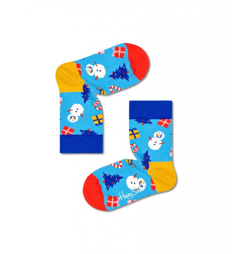 Happy Socks 2-Pack Holiday Socks Gift Set Kinder Hellblau | Schweiz 84720EWSV