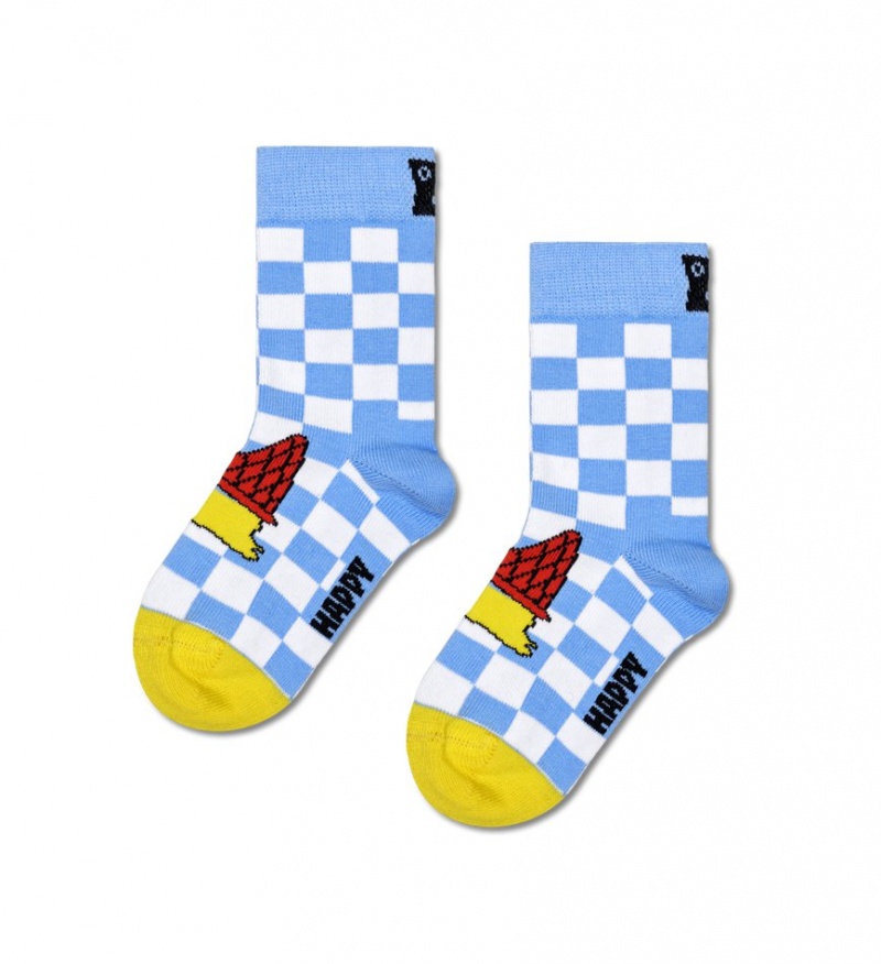 Happy Socks 2-Pack Ice Cream Socken Kinder Weiß | Schweiz 01976EVDO