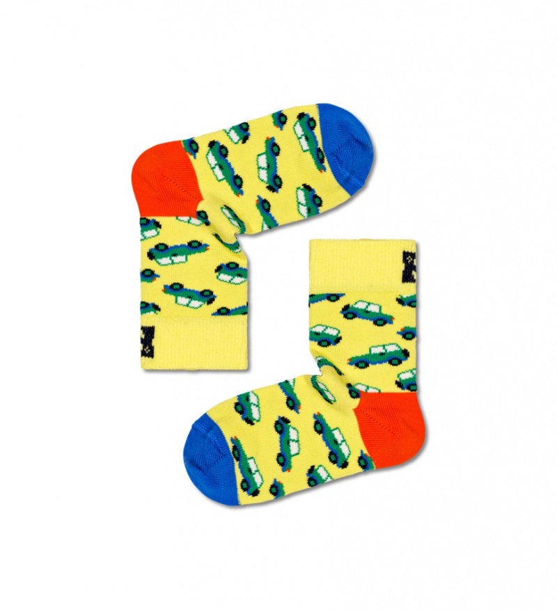 Happy Socks 2-Pack Into The Wild Socken Kinder Gelb | Schweiz 63094XGMK