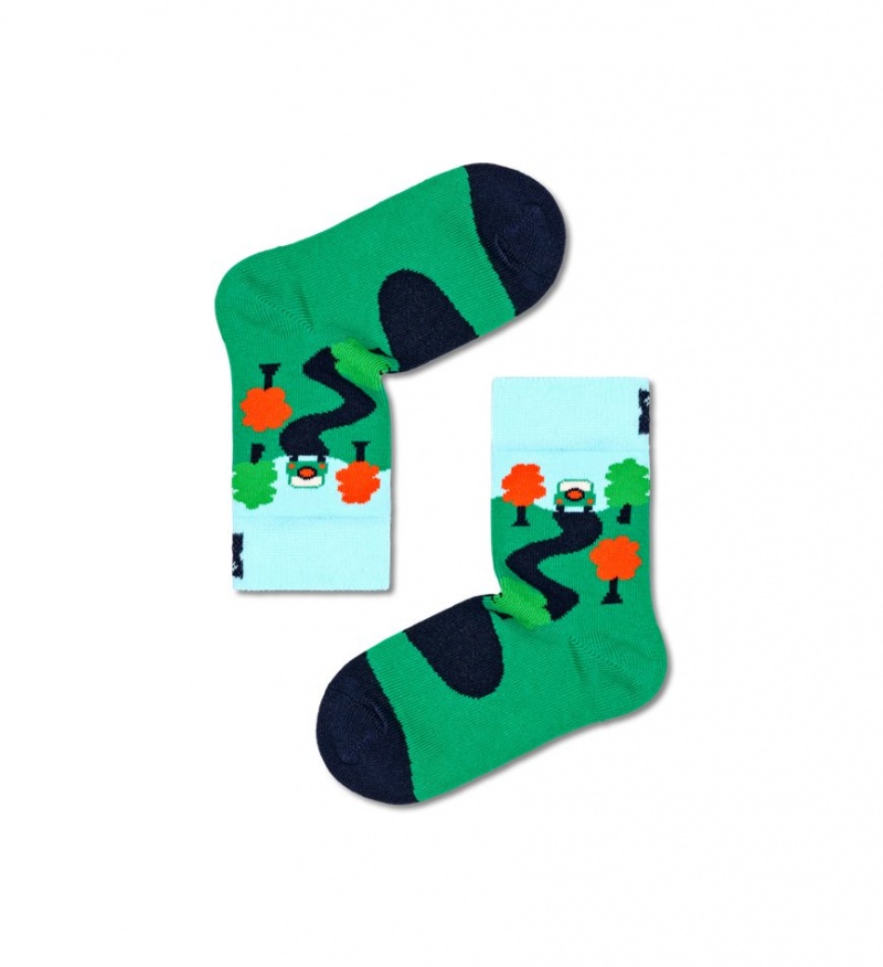 Happy Socks 2-Pack Into The Wild Socken Kinder Gelb | Schweiz 63094XGMK