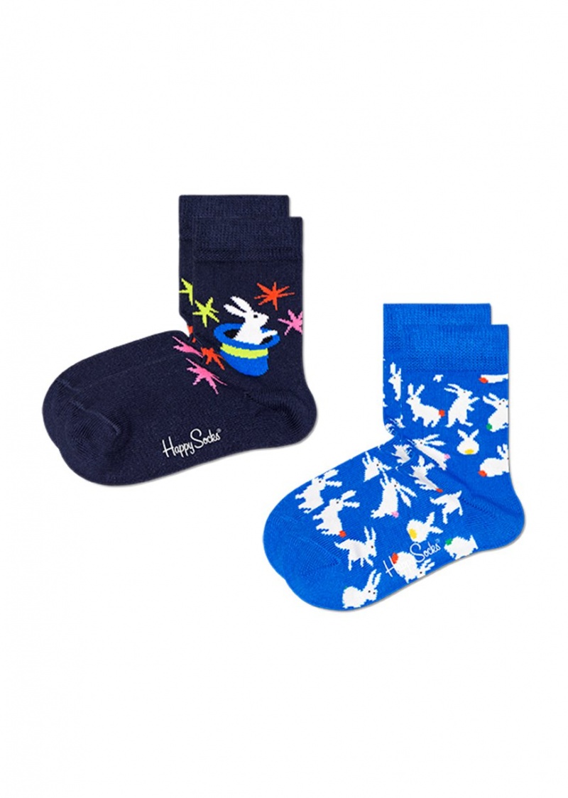 Happy Socks 2-Pack Magic Socken Kinder Navy | Schweiz 34910YDRV