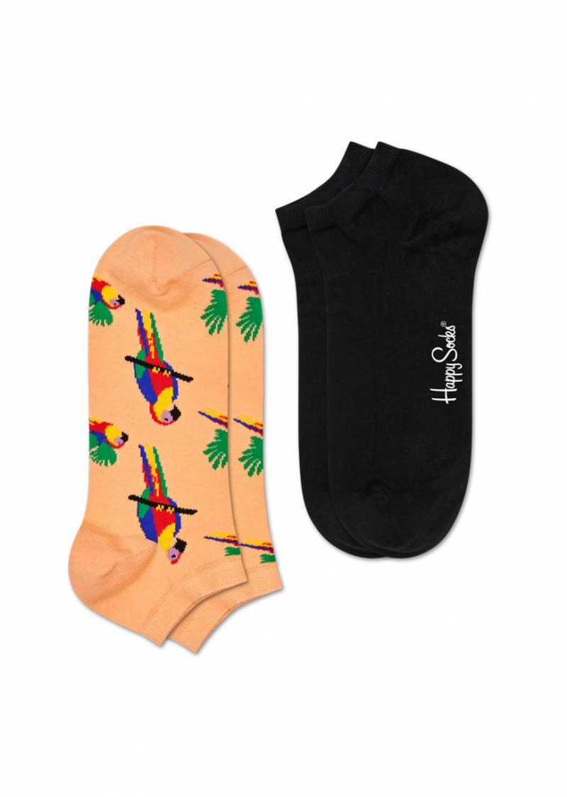 Happy Socks 2-Pack Parrot Low Socken Unisex Mehrfarbig | Schweiz 94561FVWE