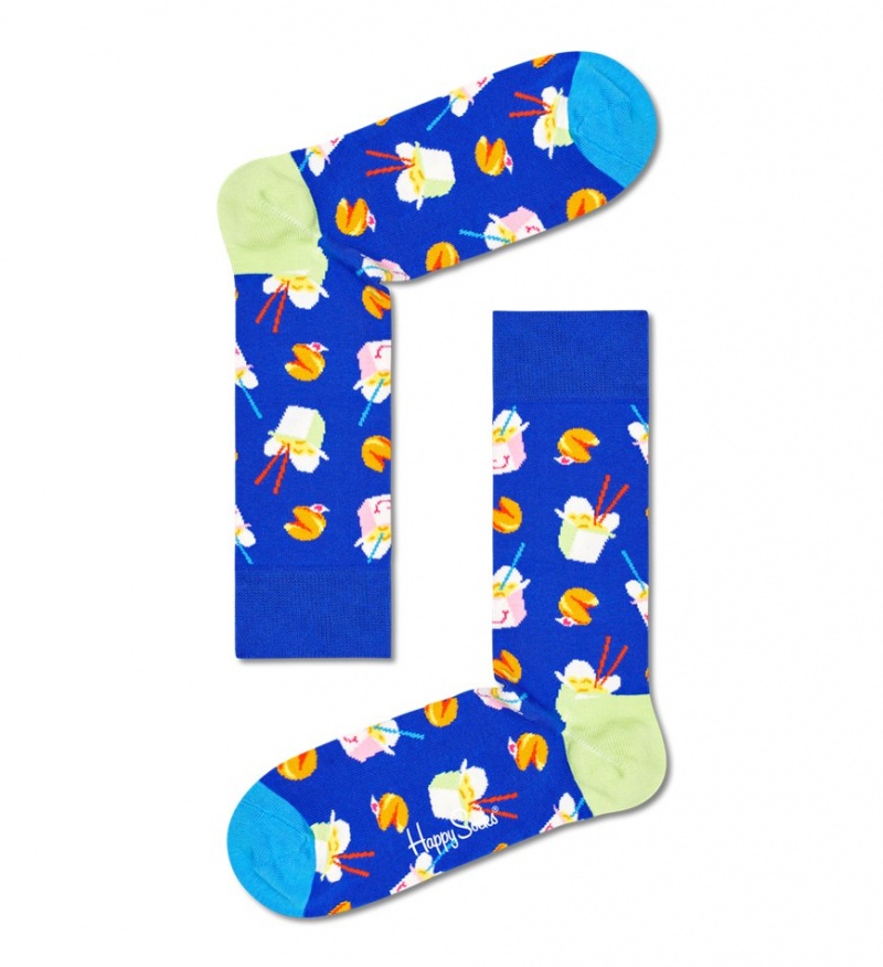 Happy Socks 2-Pack Pizza Love Socks Gift Set Unisex Grün | Schweiz 46315KZMP