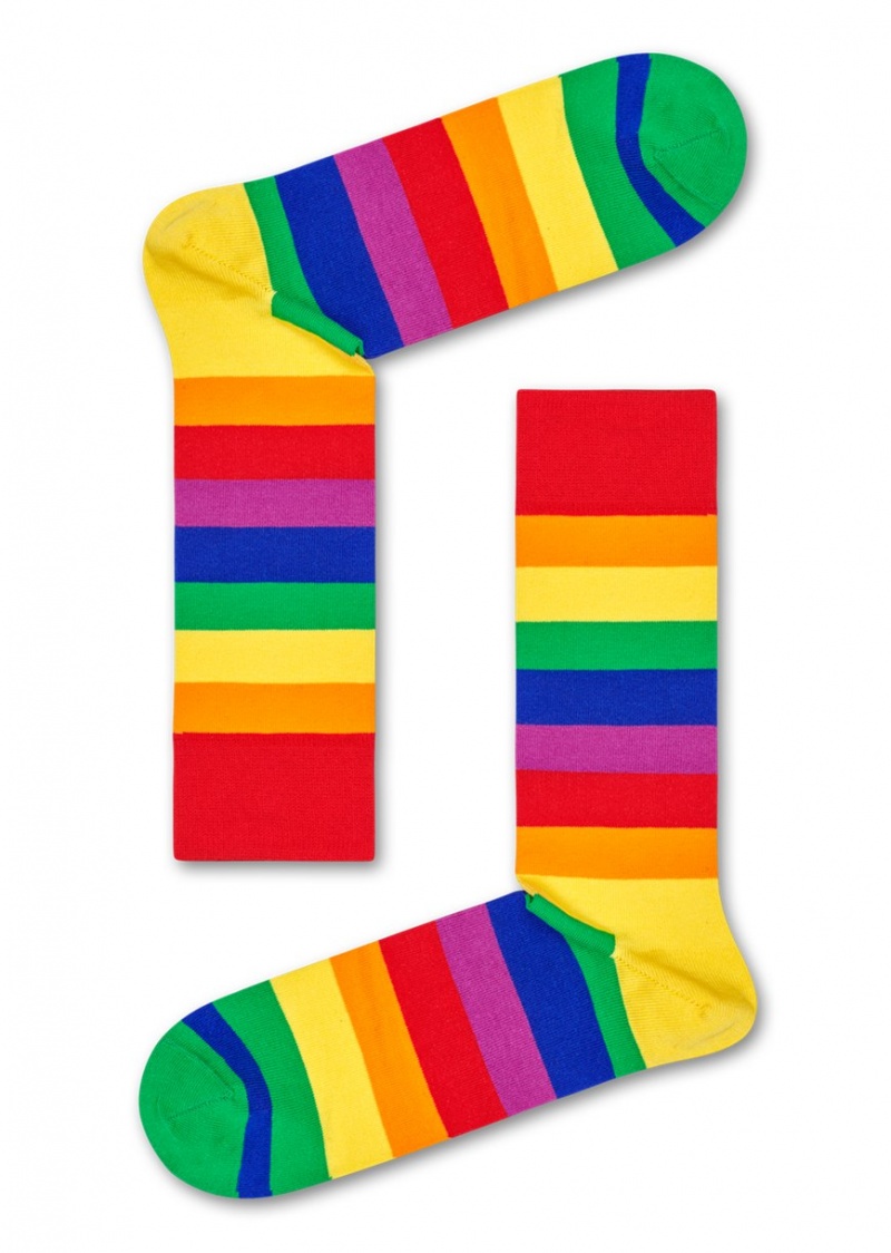 Happy Socks 2-Pack Pride Socks Gift Set Unisex Gelb | Schweiz 69247UCDX