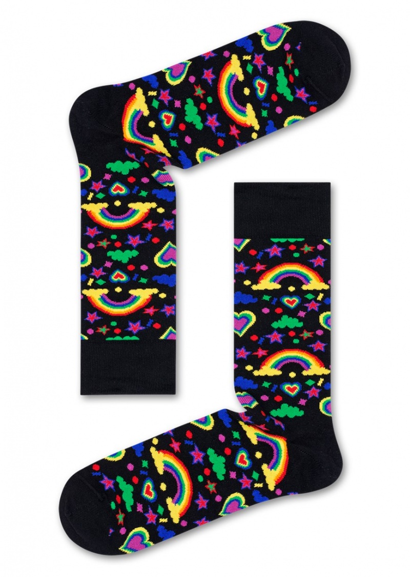 Happy Socks 2-Pack Pride Socks Gift Set Unisex Gelb | Schweiz 69247UCDX