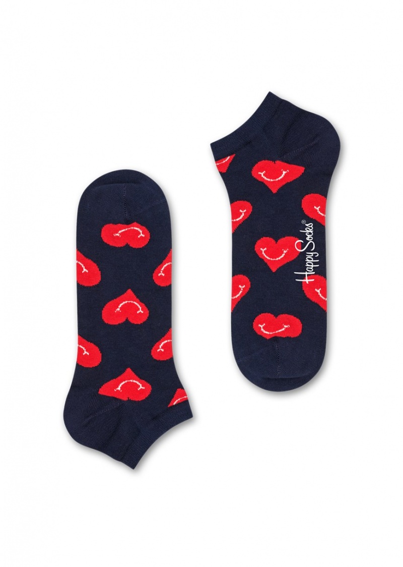 Happy Socks 2-Pack Smiling Heart Low Socken Unisex Mehrfarbig | Schweiz 48027EKYN