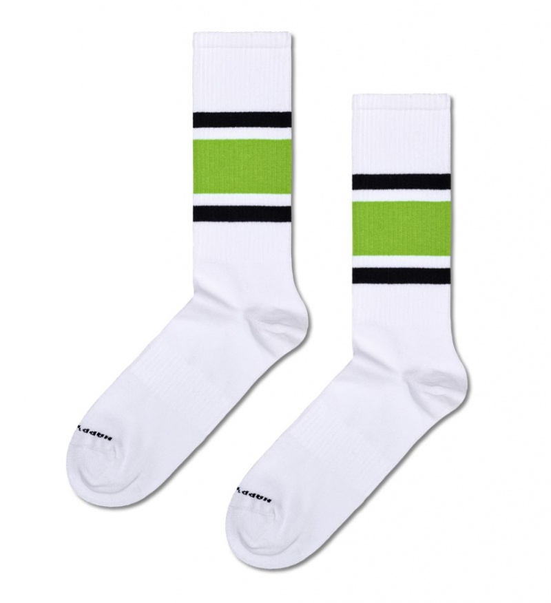 Happy Socks 2-Pack Stripe Sneaker Socks Gift Set Unisex Schwarz | Schweiz 42536KIYJ