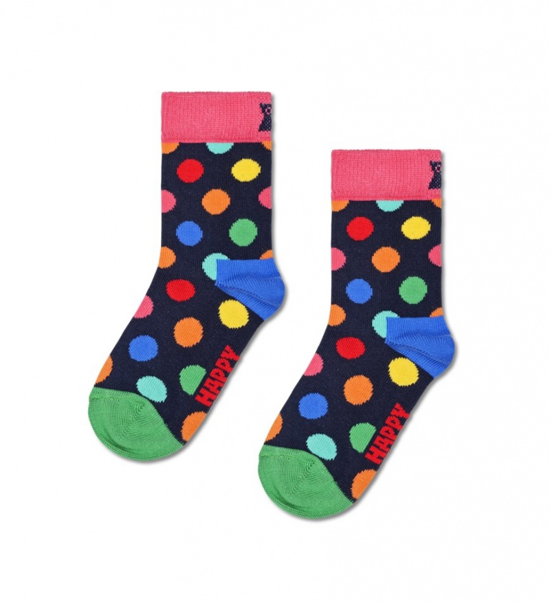 Happy Socks 2-Pack Stripe Socken Kinder Navy | Schweiz 82541BIYQ