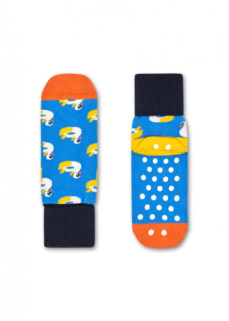 Happy Socks 2-Pack Swan Anti-Slip Socken Kinder Mehrfarbig | Schweiz 10437WOAT