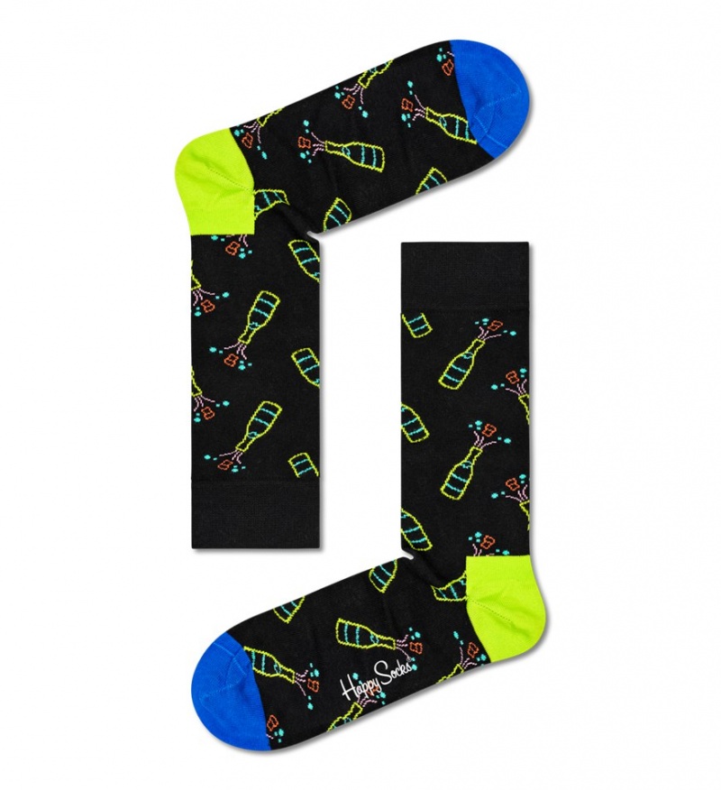 Happy Socks 2-Pack You Did It Socks Gift Set Unisex Schwarz | Schweiz 05196NEYT