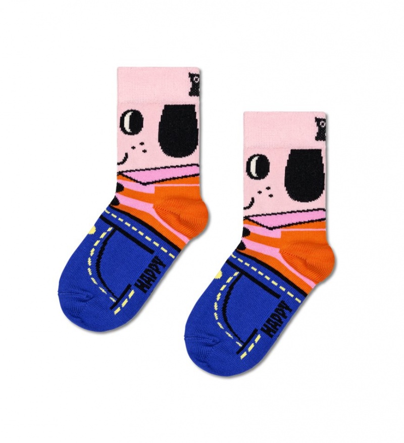 Happy Socks 3-Pack Animal Gift Set Kinder Rot | Schweiz 29158CHPS