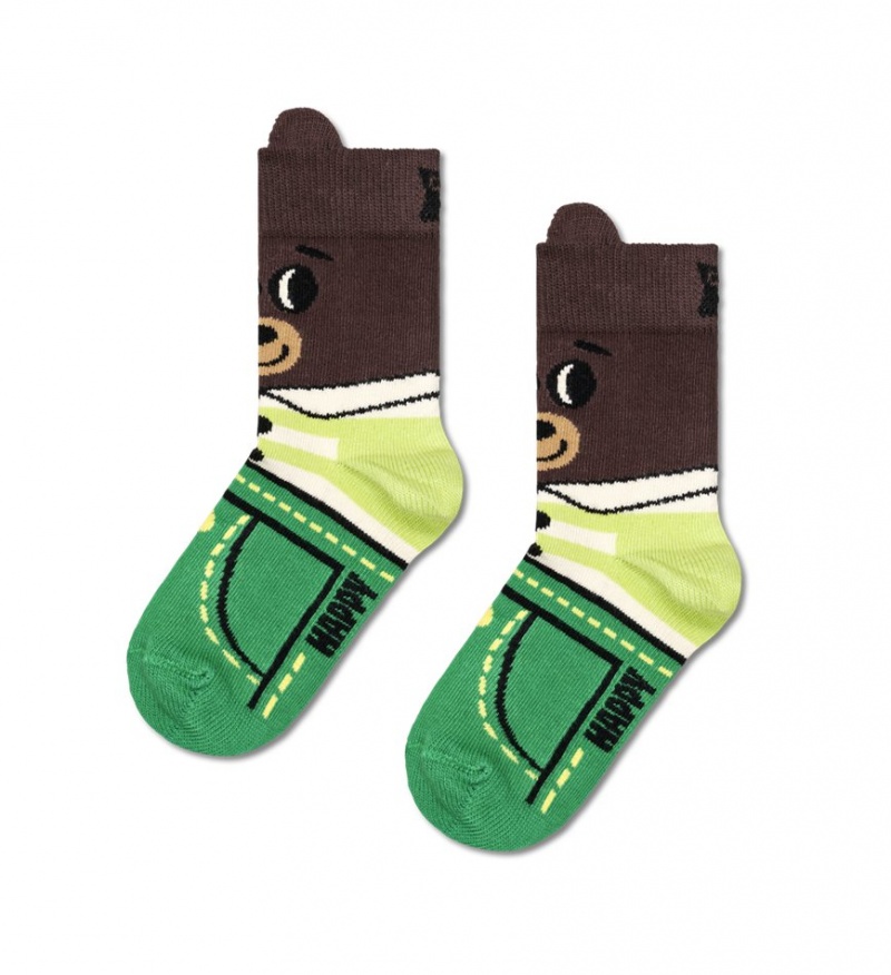 Happy Socks 3-Pack Animal Gift Set Kinder Rot | Schweiz 29158CHPS