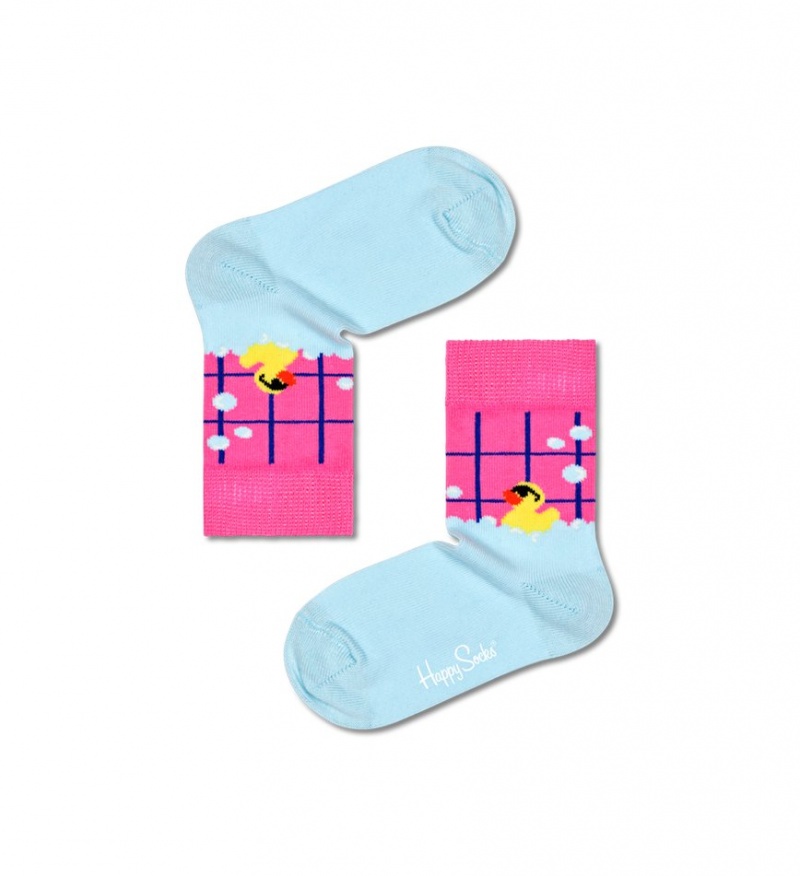 Happy Socks 3-Pack Bathtime Gift Set Kinder Hellgelb | Schweiz 92315GDOM