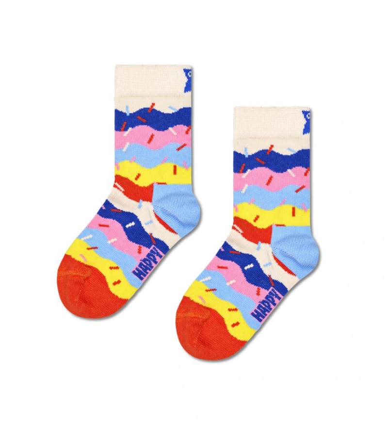 Happy Socks 3-Pack Birthday Gift Set Kinder Navy | Schweiz 32907CYQW