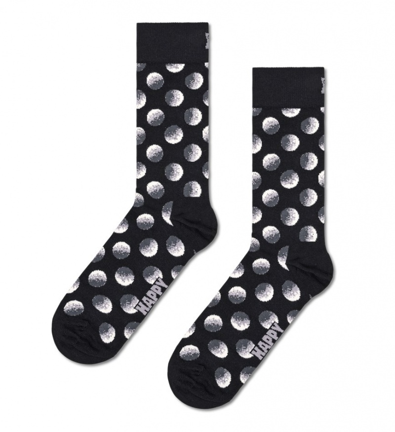 Happy Socks 3-Pack Black And White Socks Gift Set Unisex Schwarz | Schweiz 27648EGMV