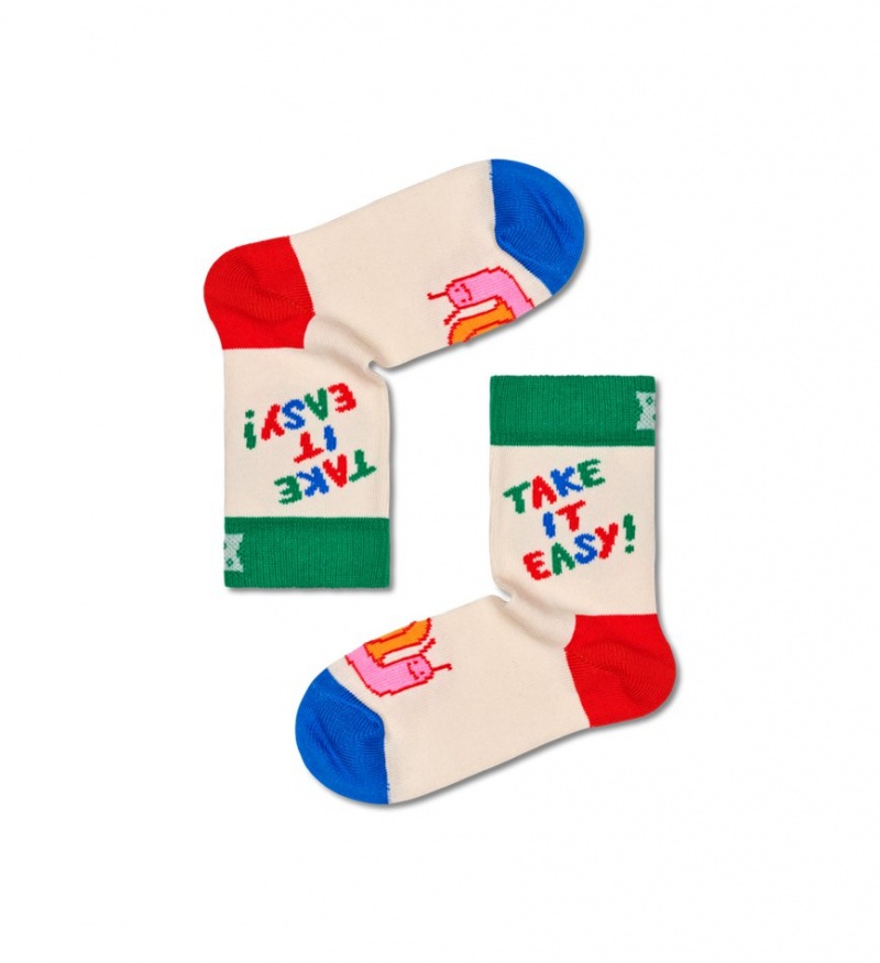 Happy Socks 3-Pack Camera Gift Set Kinder Hellblau | Schweiz 08691NAGD