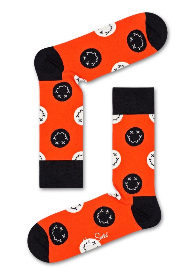 Happy Socks 3-Pack Halloween Gift Set Unisex Schwarz | Schweiz 12708SNHL