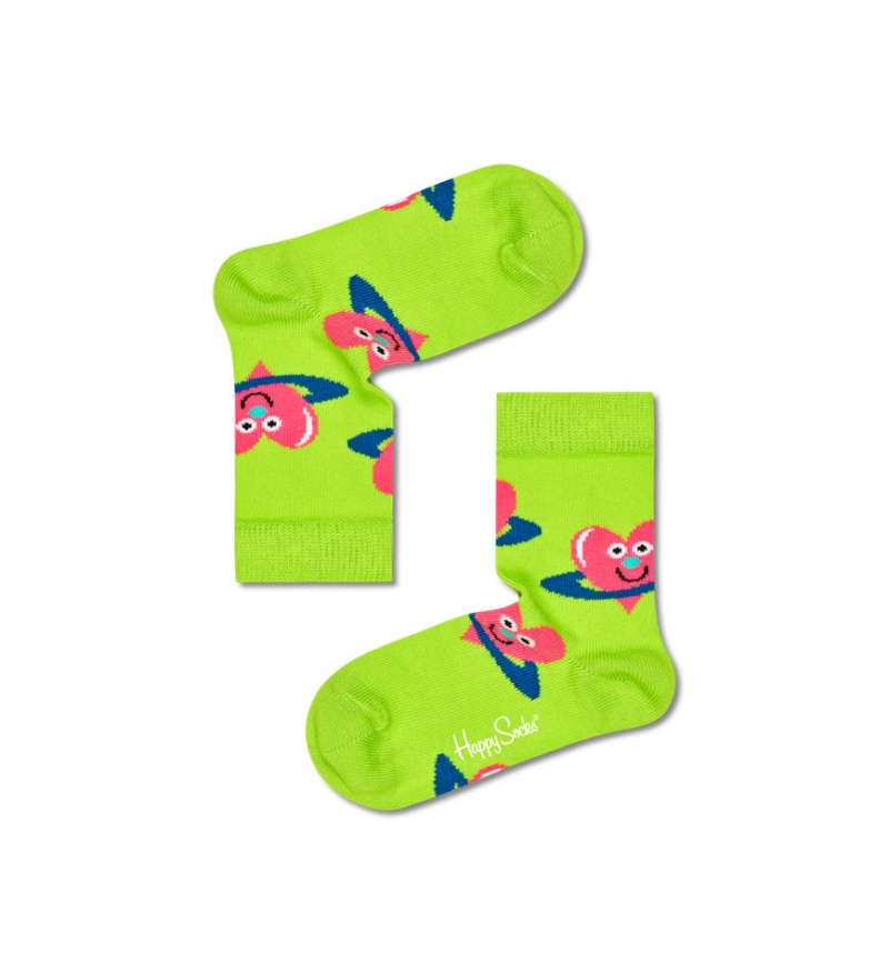 Happy Socks 3-Pack Hearts and Stars Socks Gift Set Kinder Hellrosa | Schweiz 72438OUYK