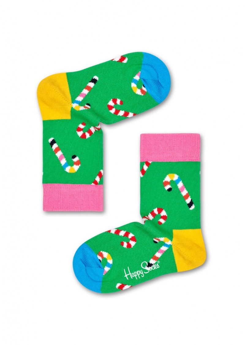 Happy Socks 3-Pack Holiday Gift Set Kinder Hellgrün | Schweiz 86301ODIM