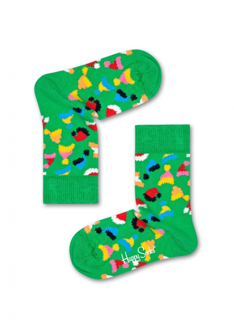 Happy Socks 3-Pack Holiday Gift Set Kinder Hellgrün | Schweiz 86301ODIM