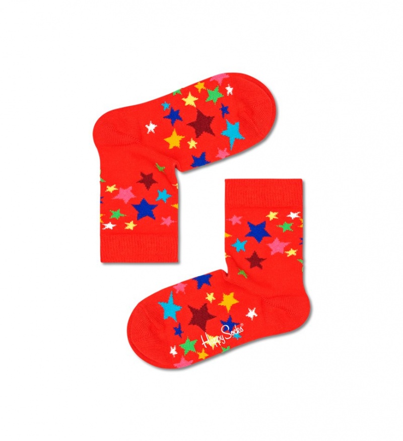 Happy Socks 3-Pack Holiday Socks Gift Set Kinder Navy | Schweiz 64890ZDJC