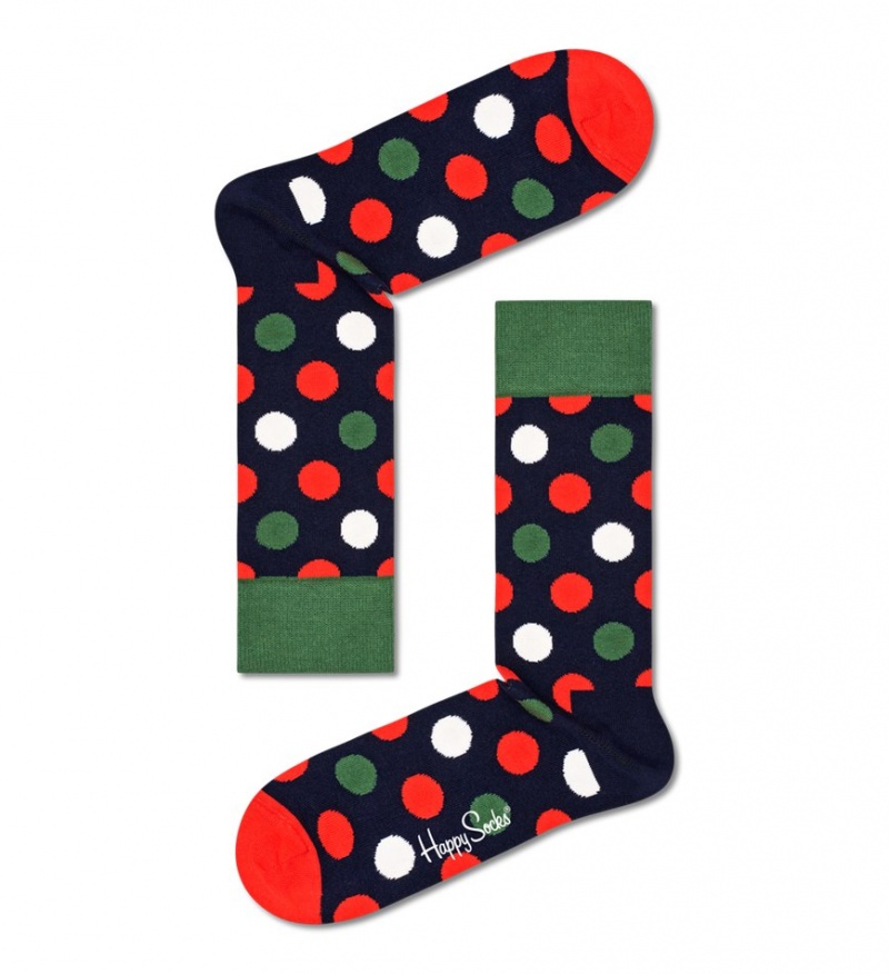 Happy Socks 3-Pack Klassische Holiday Socks Gift Set Unisex Rot | Schweiz 84361MKSN