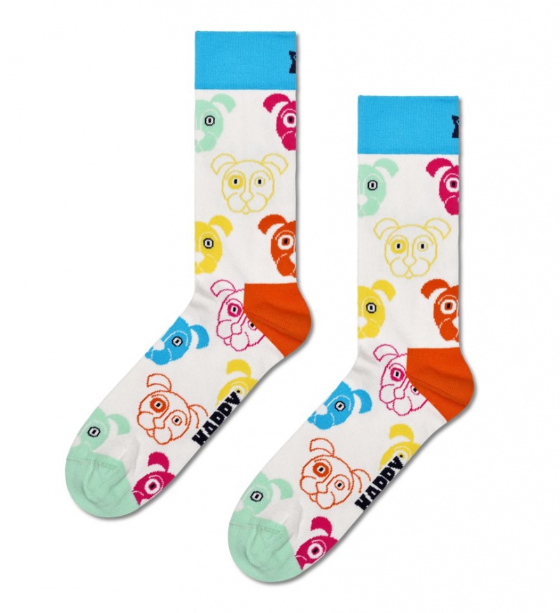 Happy Socks 3-Pack Mixed Dog Socks Gift Set Unisex Navy | Schweiz 54631RSLM