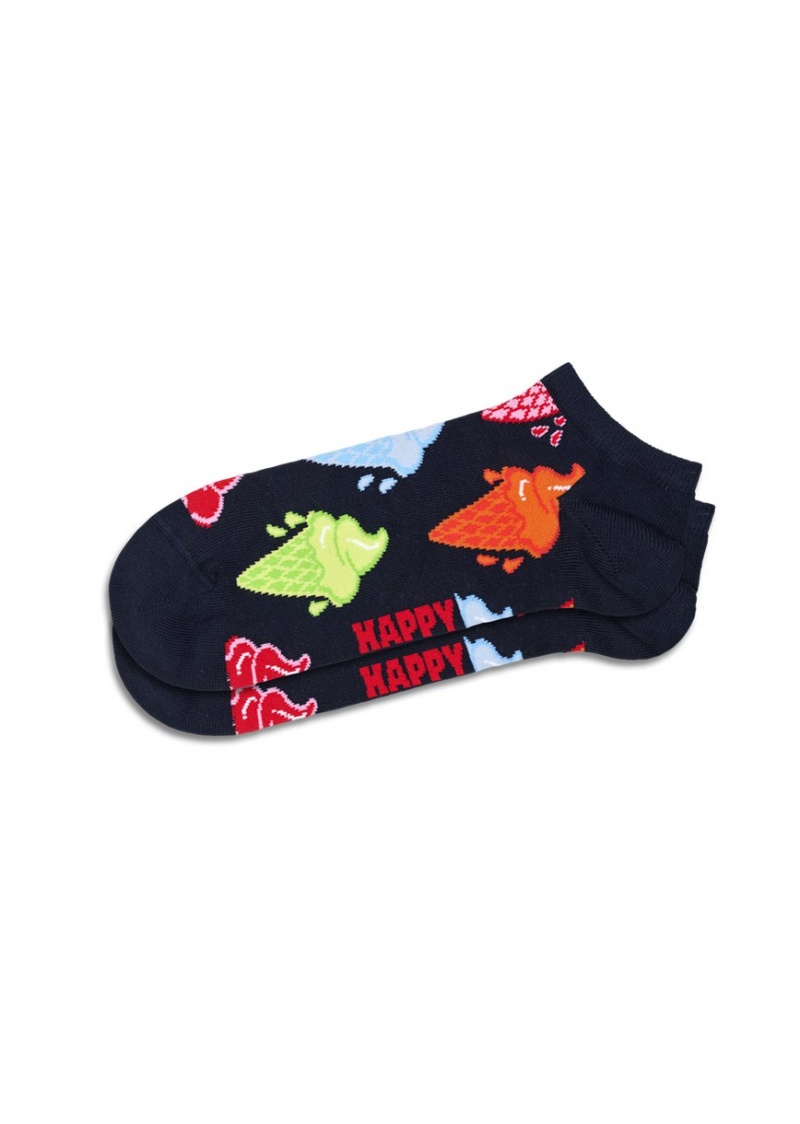 Happy Socks 3-Pack Navy Low Socken Unisex Navy | Schweiz 35794SXAI