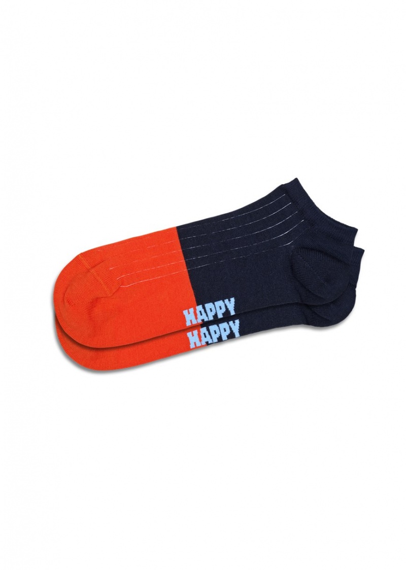 Happy Socks 3-Pack Navy Low Socken Unisex Navy | Schweiz 35794SXAI