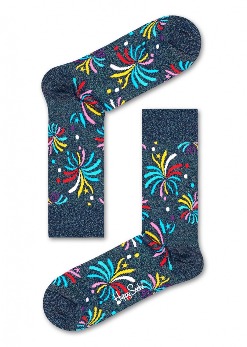 Happy Socks 3-Pack New Year´s Gift Set Unisex Grün | Schweiz 49856ROKM